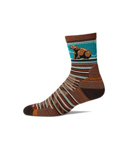 �X�}�[�g�E�[�� �����Y �A���_�[�E�F�A �C�� Smartwool Hike Targeted Cushion Bear Stripe Mid Crew Socks Picante �X�g���C�v