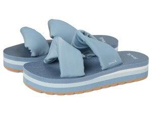 �T�k�[�N ���f�B�[�X �V���[�Y �T���_�� Sanuk Yoga Twist-n-slidenim Blue �f�j��