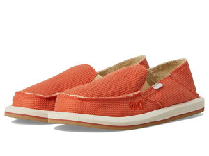 �T�k�[�N ���f�B�[�X �V���[�Y �X���b�|���E���[�t�@�[ �j�b�g Sanuk Donna Waffle Knit Picante