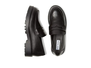 �X�e�B�[�u �}�f�� ���f�B�[�X �V���[�Y �X���b�|���E���[�t�@�[ Steve Madden Lotto Loafer Black �u���b�N