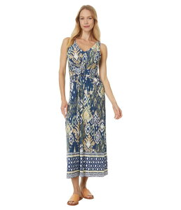 �g�b�~�[�o�n�} ���f�B�[�X �g�b�v�X �����s�[�X �~�f�B �m�[�X���[�u Tommy Bahama Vista Cove Sleeveless Midi Dress Island Navy �l�C�r�[