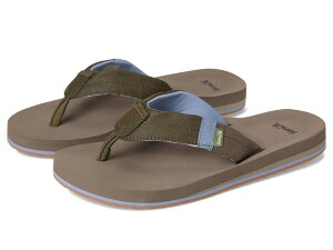 �T�k�[�N �����Y �V���[�Y �u�[�c�E���C���u�[�c Sanuk Sawyer Olive �I���[�u
