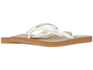 �T�k�[�N ���f�B�[�X �V���[�Y �T���_�� Sanuk Yoga Joy White/Tan �z���C�g