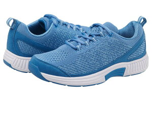 �I���g�t�B�[�g ���f�B�[�X �V���[�Y �X�j�[�J�[ Orthofeet Coral Blue �u���[