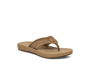 �T�k�[�N �����Y �V���[�Y �T���_�� ���b�V�� Sanuk Cosmic Seas Mesh Tan �^��