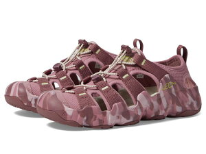 �L�[�� ���f�B�[�X �V���[�Y �T���_�� KEEN Hyperport H2 Sandals Nostalgia Rose/Daiquiri Green �O���[��