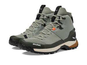 �T���� �����Y �V���[�Y �u�[�c�E���C���u�[�c �j�b�g SALEWA Puez Knit Mid PTX Shadow/Dark Olive �I���[�u