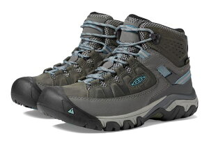 �L�[�� ���f�B�[�X �V���[�Y �u�[�c�E���C���u�[�c KEEN Targhee III Mid Waterproof Magnet/Atlantic Blue �u���[
