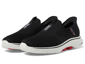 �X�P�b�`���[�Y �����Y �V���[�Y �X�j�[�J�[ SKECHERS Performance Go Walk 7 - Easy On 2 Hands Free Slip-Ins Black/White �z���C�g