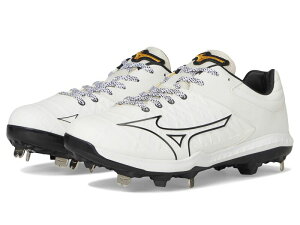 �~�Y�m ���f�B�[�X �V���[�Y �X�j�[�J�[ Mizuno Pro Fp Low Metal White-Black �z���C�g