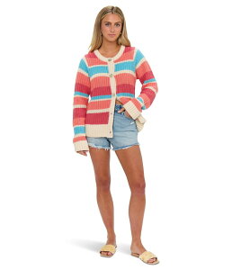 �E�~�[���A���[�� ���f�B�[�X �A�E�^�[ �j�b�g�E�Z�[�^�[ �J�[�f�B�K�� Show Me Your Mumu Camden Cardigan Cabana Stripe Knit �X�g���C�v
