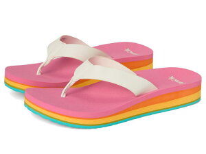�T�k�[�N ���f�B�[�X �V���[�Y �T���_�� Sanuk Highland ST Rainbow