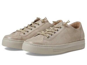 �|�[���E�O���[�� ���f�B�[�X �V���[�Y �X�j�[�J�[ Paul Green Hadley Sneaker Cachemire Metallic Suede ���^���b�N
