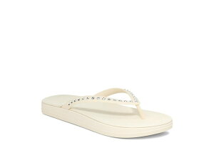 �T�k�[�N ���f�B�[�X �V���[�Y �T���_�� Sanuk Funshine Gem White �z���C�g