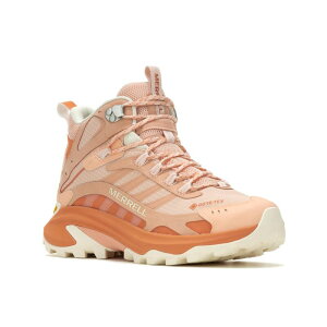 ������ ���f�B�[�X �V���[�Y �u�[�c�E���C���u�[�c Merrell Moab Speed 2 Mid GTXR Peach �s�[�`