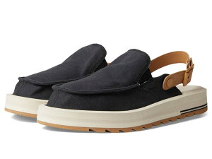 �T�k�[�N ���f�B�[�X �V���[�Y �T���_�� Sanuk Donna Mesa Mule Black �u���b�N
