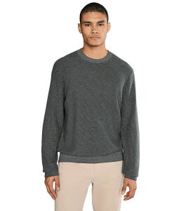 ���B���X �����Y �A�E�^�[ �j�b�g�E�Z�[�^�[ Vince Geo Jacquard Long Sleeve Crew H Black/H Grey �u���b�N