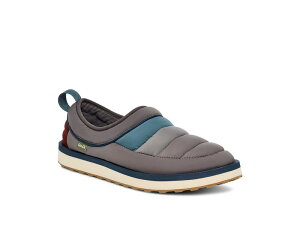 �T�k�[�N �����Y �V���[�Y �X���b�|���E���[�t�@�[ Sanuk Puffy Chiller Low 2 Grey �O���[