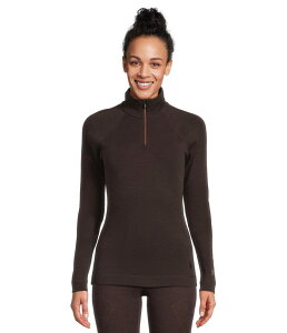 �X�}�[�g�E�[�� ���f�B�[�X �g�b�v�X �V���c Smartwool Classic Thermal Merino Base Layer 1/4 Zip Mink Heather �w�U�[