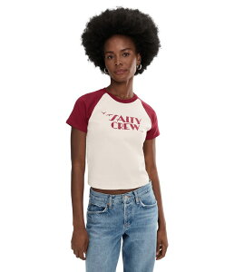 �\���e�B�[�N���[ ���f�B�[�X �g�b�v�X �V���c Salty Crew Sailor Delight Raglan Tee Plum �v����