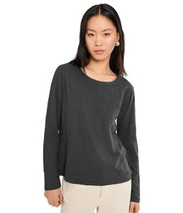 ���b�h�h�b�N ���f�B�[�X �g�b�v�X �V���c �N���[�l�b�N Mod-o-doc Long Sleeve Crew Neck Favoritee Washed Ebony