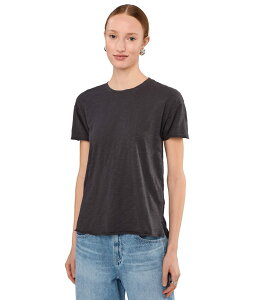 ���b�h�h�b�N ���f�B�[�X �g�b�v�X �V���c �N���[�l�b�N Mod-o-doc Short Sleeve Step Hem Crew Neck Short Sleeve Tee Washed Ebony