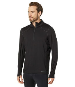 �z�b�g�`���[�Y �����Y �g�b�v�X �V���c Hot Chillys Clima-Trek Zip-Tee Black �u���b�N