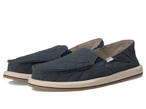 �T�k�[�N ���f�B�[�X �V���[�Y �X�j�[�J�[ �L���e�B���O Sanuk Donna Quilted Slate �X���[�g