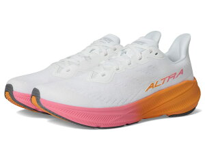 �A���g�� ���f�B�[�X �V���[�Y �X�j�[�J�[ Altra Experience Flow 2 White/Orange �z���C�g