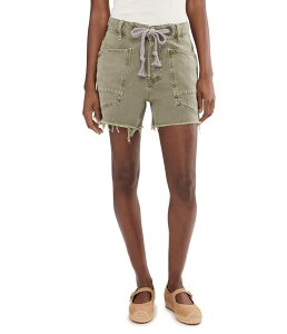 �t���[�s�[�v�� ���f�B�[�X �{�g���X �n�[�t�p���c�E�V���[�c �V���[�g�p���c Free People We The Free Moxie Barrel Shorts Fern