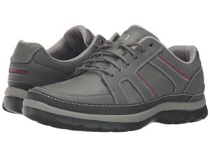 ���b�N�|�[�g �����Y �V���[�Y �X�j�[�J�[ Rockport Get Your Kicks Mudguard Castlerock Grey Leather �O���[
