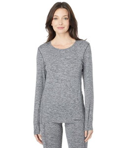 �z�b�g�`���[�Y ���f�B�[�X �g�b�v�X �V���c �N���[�l�b�N Hot Chillys Clima-Trek Crew Neck Grey Heather �O���[