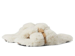 �N���[�W�F�� ���f�B�[�X �V���[�Y �T���_�� Clergerie Irinaf7 White Faux Shearling �z���C�g