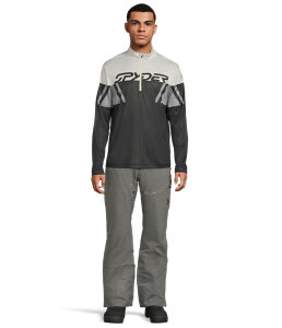 �X�p�C�_�[ �����Y �g�b�v�X �V���c Spyder Paramount 1/2 Zip Black1