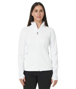 �X�p�C�_�[ ���f�B�[�X �A�E�^�[ �j�b�g�E�Z�[�^�[ �W���P�b�g Spyder Bandita Jacket White 1 �z���C�g