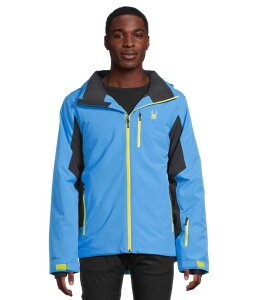�X�p�C�_�[ �����Y �A�E�^�[ �R�[�g �W���P�b�g Spyder Vertex Jacket Aether Blue �u���[
