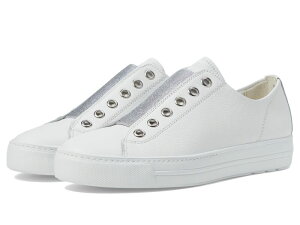 �|�[���E�O���[�� ���f�B�[�X �V���[�Y �X�j�[�J�[ Paul Green Tatum Sneaker White Leather �z���C�g