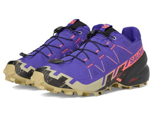 �T������ ���f�B�[�X �V���[�Y �X�j�[�J�[ Salomon Speedcross 6 Liberty/Black/Neon Flame �u���b�N