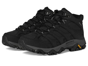 ������ �����Y �V���[�Y �u�[�c�E���C���u�[�c Merrell Moab 3 Prime Mid Waterproof Black 1 �u���b�N