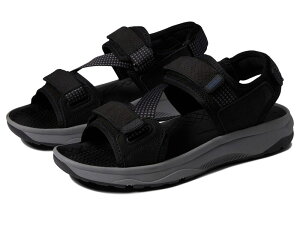 �t���[�V���C�� �����Y �V���[�Y �T���_�� Florsheim Tread Lite River Sandal Blacknit/Nubuck/Gray Sole �u���b�N