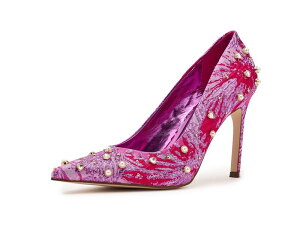 �W�F�V�J�V���v�\�� ���f�B�[�X �V���[�Y �q�[�� Jessica Simpson Welica Classic Pumps Pink/Red Combo ���b�h