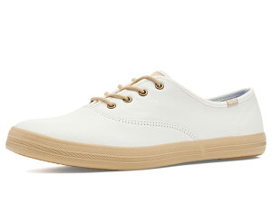 �P�b�Y ���f�B�[�X �V���[�Y �X�j�[�J�[ ���[�X Keds Champion Luxe Lace-Up Snowhite/Irish Cream Leather �z���C�g