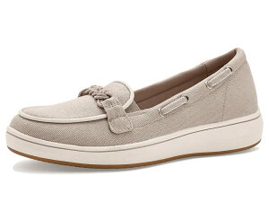 �N���[�N�X ���f�B�[�X �V���[�Y �X���b�|���E���[�t�@�[ Clarks Breezesky Bay Sand Canvas �T���h