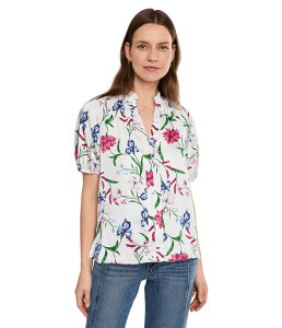 �Z�Z ���f�B�[�X �g�b�v�X �V���c �t���� CeCe Ruffle Neck Raglan Seam Split Neck Top New Ivory �A�C�{���[