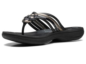 �N���[�N�X ���f�B�[�X �V���[�Y �T���_�� Clarks Breeze Coral Black Combi �u���b�N