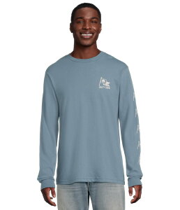 �\���e�B�[�N���[ �����Y �g�b�v�X �V���c Salty Crew Flag Day Long Sleeve Tee Slate �X���[�g