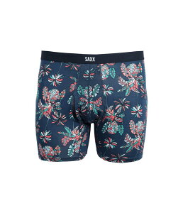 �T�b�N�X�A���_�[�E�F�A�[ �����Y �{�N�T�[�p���c SAXX UNDERWEAR Vibe Xtra Soft Comfort Boxer Briefly Pineapple Tropic/Indigo �C���f�B�S