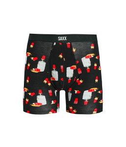 �T�b�N�X�A���_�[�E�F�A�[ �����Y �{�N�T�[�p���c SAXX UNDERWEAR Vibe Xtra Soft Comfort Boxer Briefly Tapped Out/Black �u���b�N