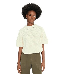 �t���[�s�[�v�� ���f�B�[�X �A�E�^�[ �j�b�g�E�Z�[�^�[ T�V���c Free People Amy Sweater Tee Ivory �A�C�{���[