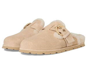 �X�`���A�[�g ���C�c�}�� ���f�B�[�X �V���[�Y �T���_�� Stuart Weitzman Chrystie Shearling Mule Adobe/Cream �N���[��